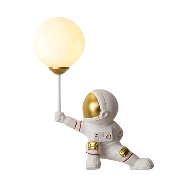 Luminária Arandela Moderna Infantil Acrílico Space Astronaut - ORNE™ — decor studio