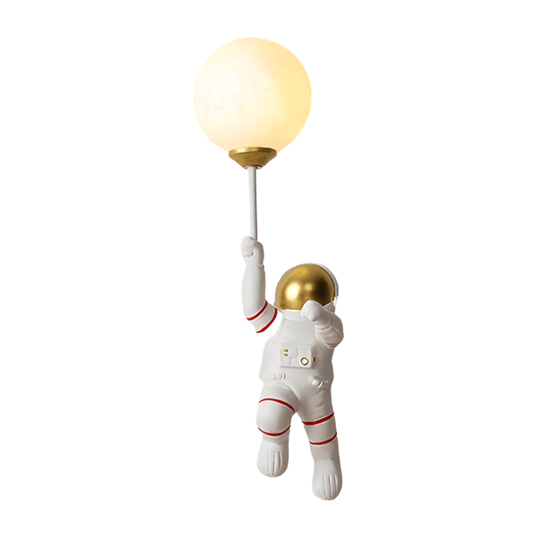 Luminária Arandela Moderna Infantil Acrílico Space Astronaut - ORNE™ — decor studio