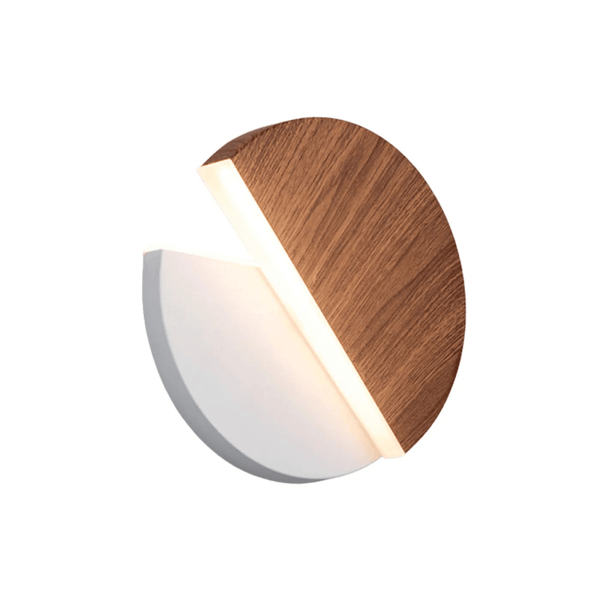 Luminária Arandela Moderna Minimalista Articulada Carvalho Pac - ORNE™ — decor studio