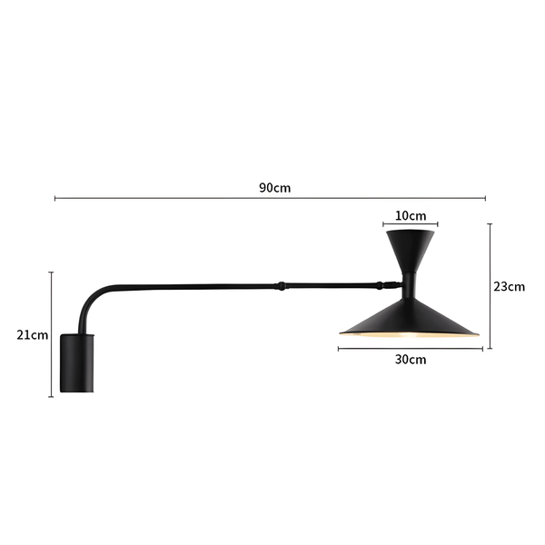 Luminária Arandela Moderna Minimalista Articulada Exotic - ORNE™ — decor studio
