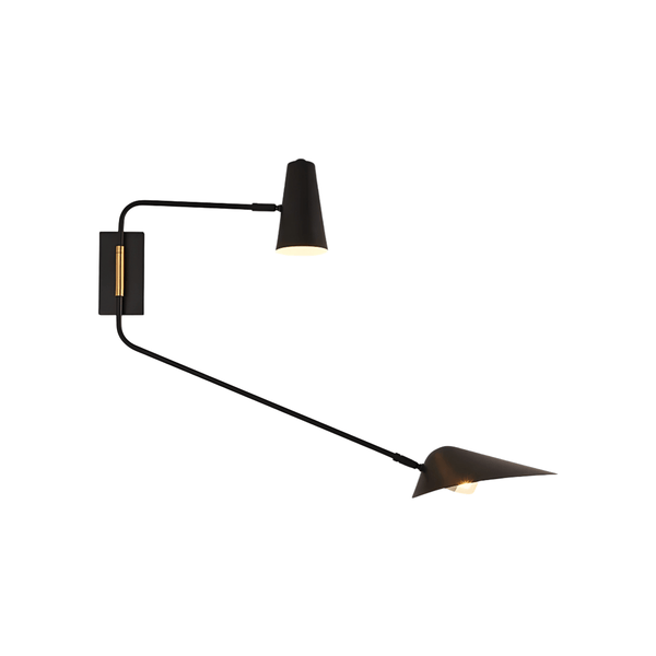 Luminária Arandela Moderna Minimalista Articulada Latão Casto - ORNE™ — decor studio