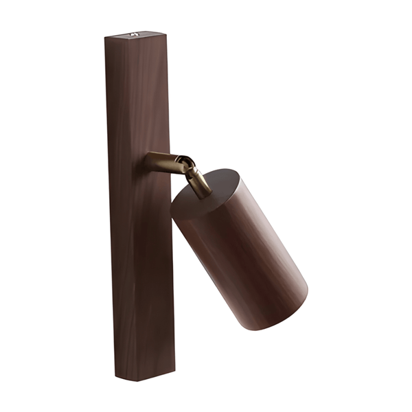 Luminária Arandela Moderna Minimalista Articulada Madeira Maja - ORNE™ — decor studio