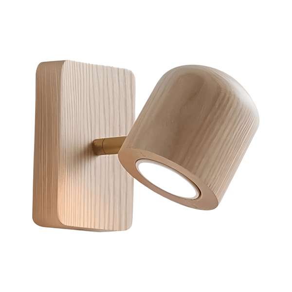 Luminária Arandela Moderna Minimalista Articulada Madeira Rivera - ORNE™ — decor studio