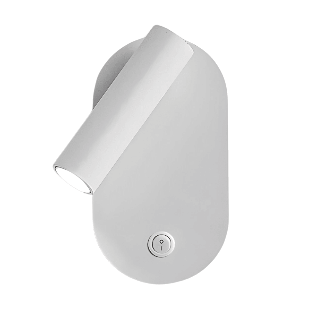 Luminária Arandela Moderna Minimalista Articulada Metal LED Ivy - Branco / Branco Quente (3000K)