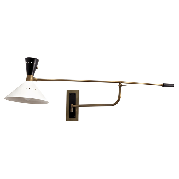 Luminária Arandela Moderna Minimalista Articulada Metal Pecco - ORNE™ — decor studio