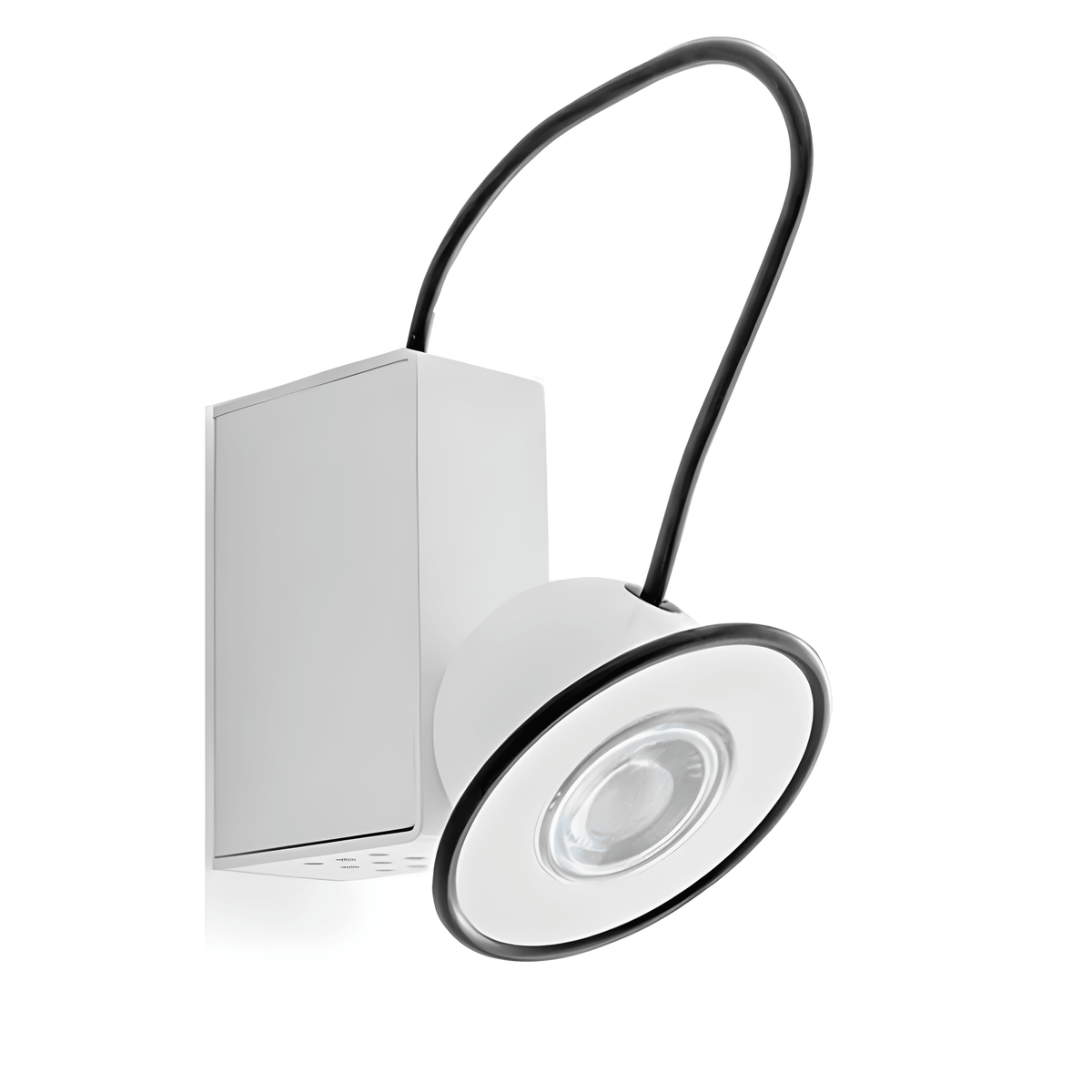 Luminária Arandela Moderna Minimalista Articulada Metal Vivid - Branco / Branco Quente (3000K)