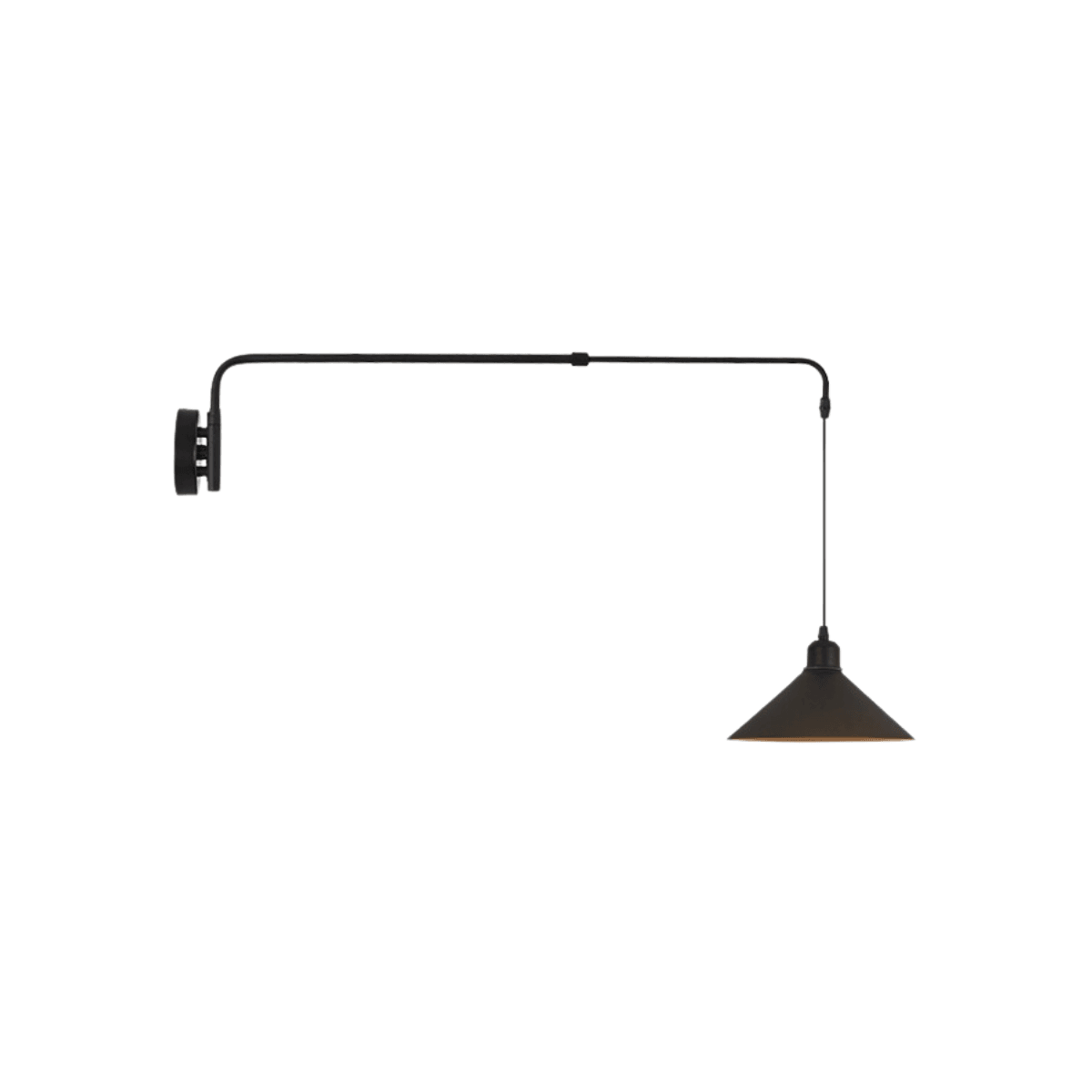 Luminária Arandela Moderna Minimalista Articulada Raj - 55cm