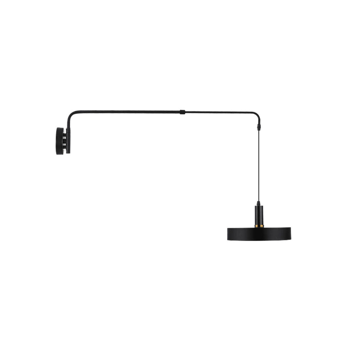 Luminária Arandela Moderna Minimalista Articulada Zax - 55cm