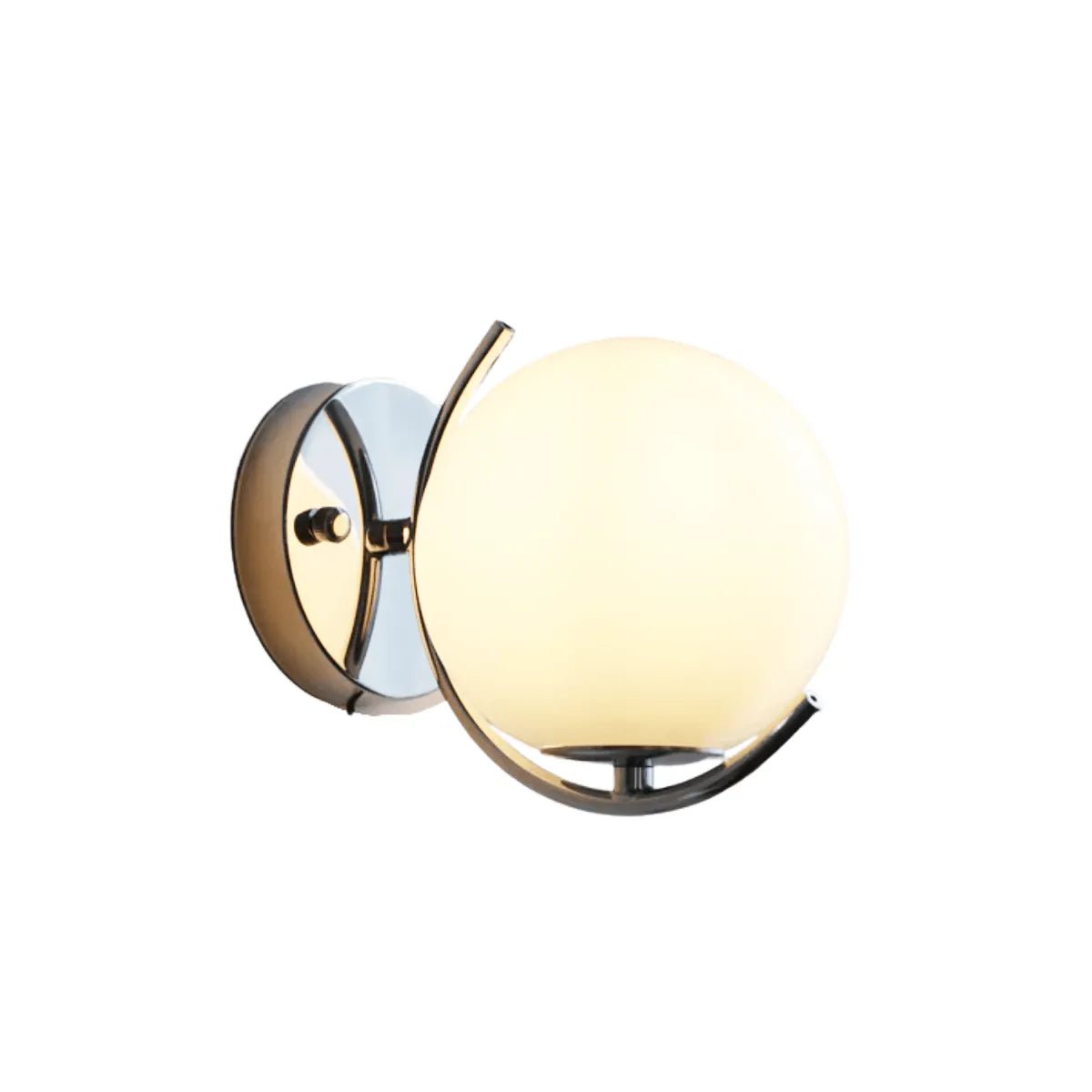Luminária Arandela Moderna Minimalista Globo de Vidro Alfa - ORNE™ — decor studio