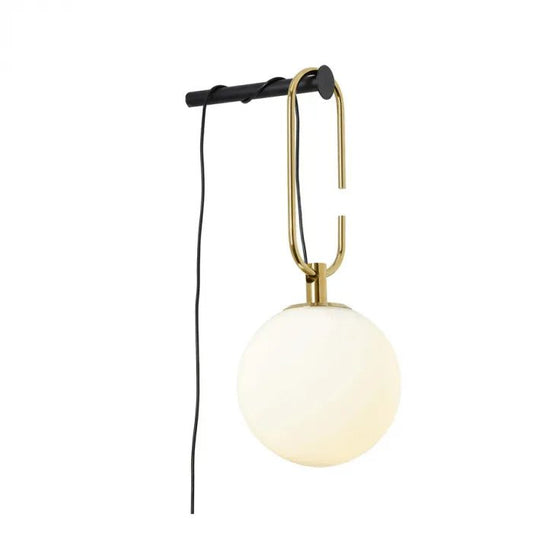 Luminária Arandela Moderna Minimalista Globo de Vidro Bella - ORNE™ — decor studio