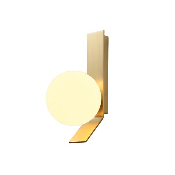 Luminária Arandela Moderna Minimalista Globo de Vidro Luxon - ORNE™ — decor studio