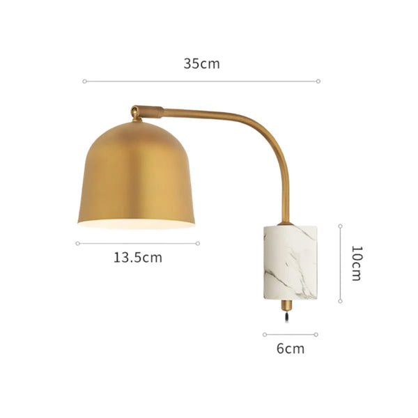 Luminária Arandela Moderna Minimalista LED Articulada Metal Axyra - ORNE™ — decor studio