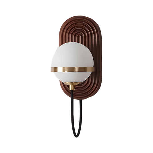 Luminária Arandela Moderna Minimalista LED Madeira Lux Vena - ORNE™ — decor studio