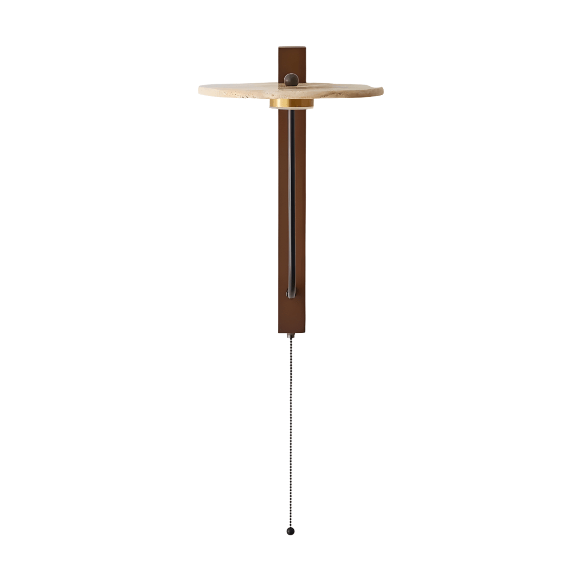 Luminária Arandela Moderna Minimalista LED Madeira Mármore Travertino Coelli - ORNE™ — decor studio