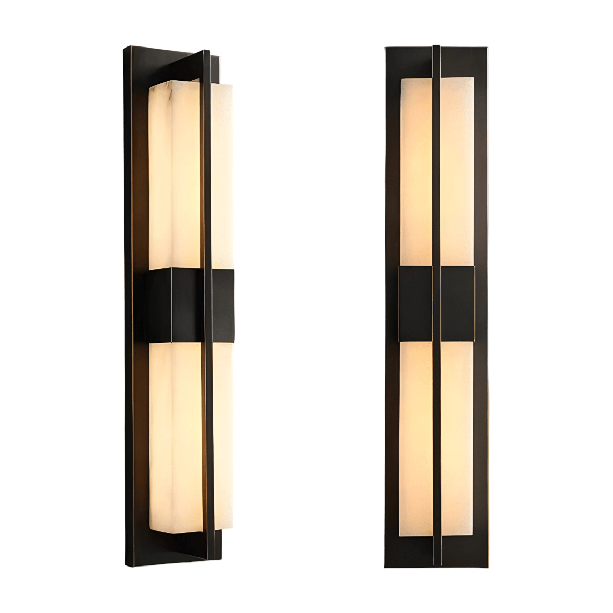 Luminária Arandela Moderna Minimalista LED Mármore Levolla - ORNE™ — decor studio
