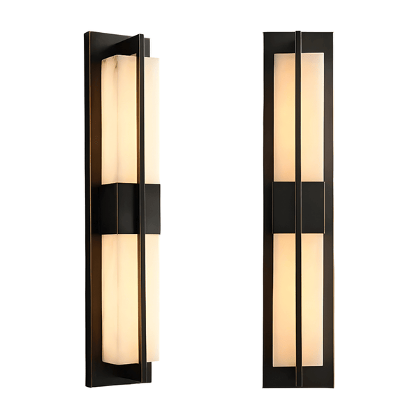 Luminária Arandela Moderna Minimalista LED Mármore Levolla - ORNE™ — decor studio