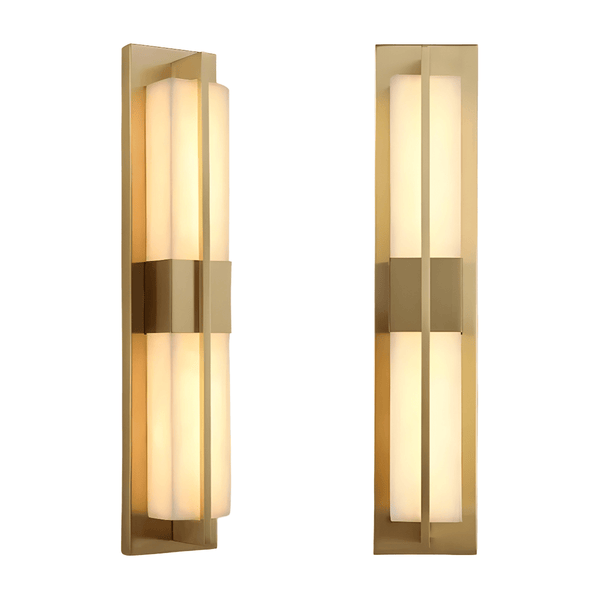 Luminária Arandela Moderna Minimalista LED Mármore Levolla - ORNE™ — decor studio