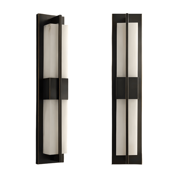 Luminária Arandela Moderna Minimalista LED Mármore Levolla - ORNE™ — decor studio