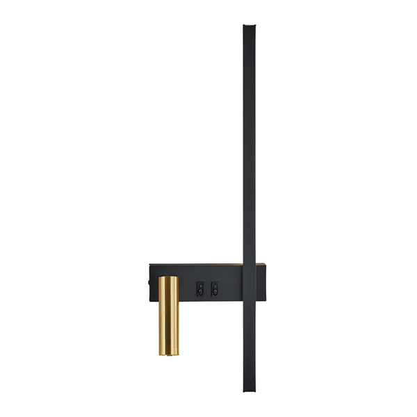 Luminária Arandela Moderna Minimalista Linear LED Spot Direcionável Flint - ORNE™ — decor studio