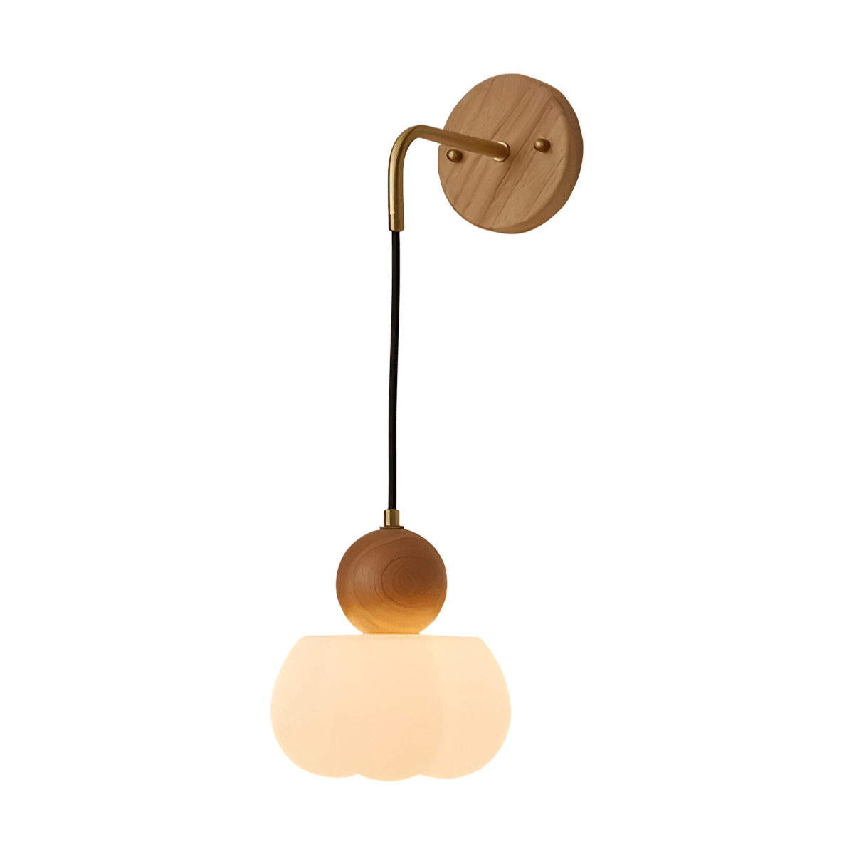 Luminária Arandela Moderna Minimalista Madeira Lovacci - ORNE™ — decor studio