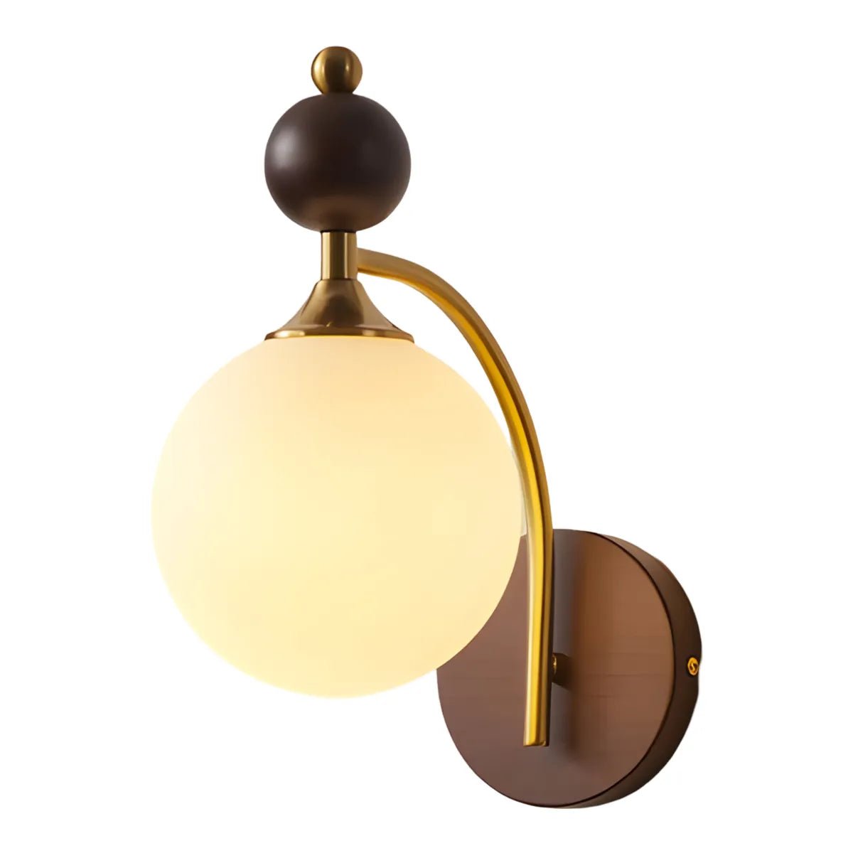 Luminária Arandela Moderna Minimalista Madeira Metal Vidro Twirl - ORNE™ — decor studio