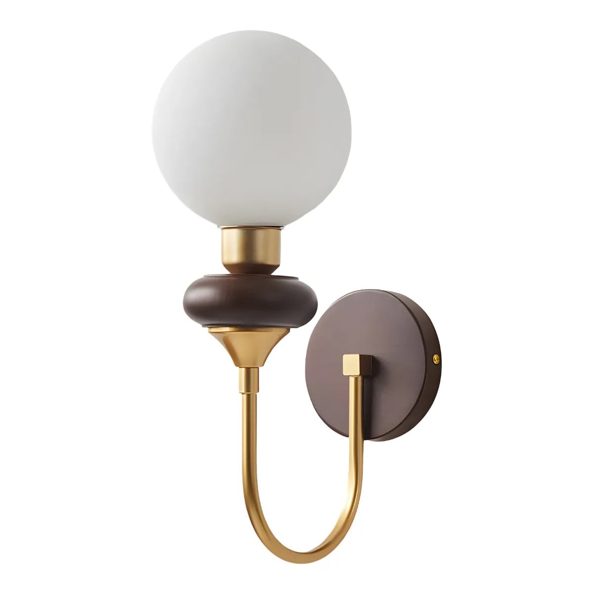 Luminária Arandela Moderna Minimalista Madeira Metal Vidro Twirl - ORNE™ — decor studio