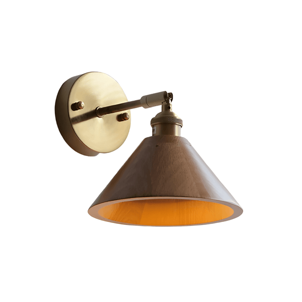 Luminária Arandela Moderna Minimalista Madeira Metal Vienzat - ORNE™ — decor studio