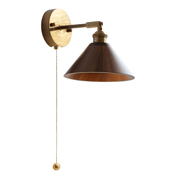 Luminária Arandela Moderna Minimalista Madeira Metal Vienzat - ORNE™ — decor studio