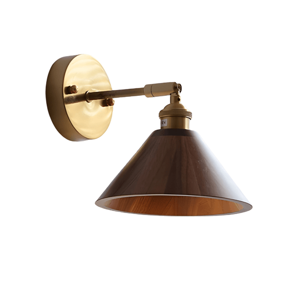 Luminária Arandela Moderna Minimalista Madeira Metal Vienzat - ORNE™ — decor studio