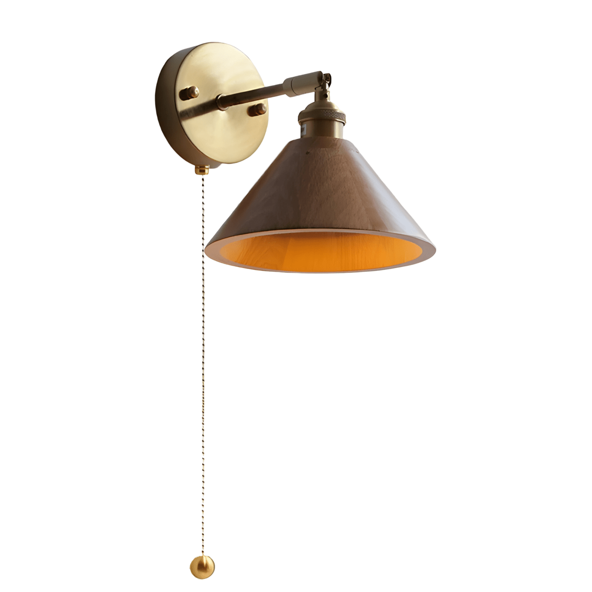 Luminária Arandela Moderna Minimalista Madeira Metal Vienzat - ORNE™ — decor studio