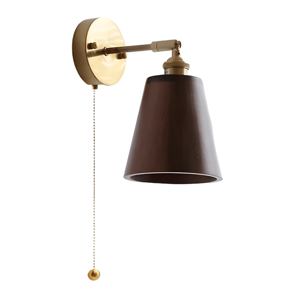 Luminária Arandela Moderna Minimalista Madeira Metal Vienzat - ORNE™ — decor studio