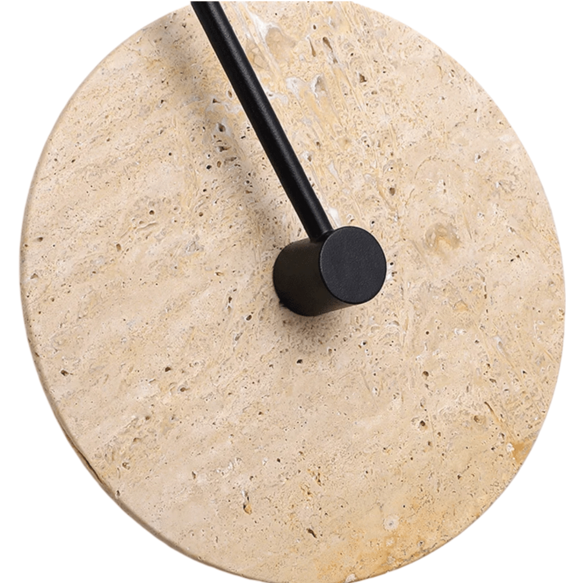 Luminária Arandela Moderna Minimalista Mármore Travertino Allun - ORNE™ — decor studio