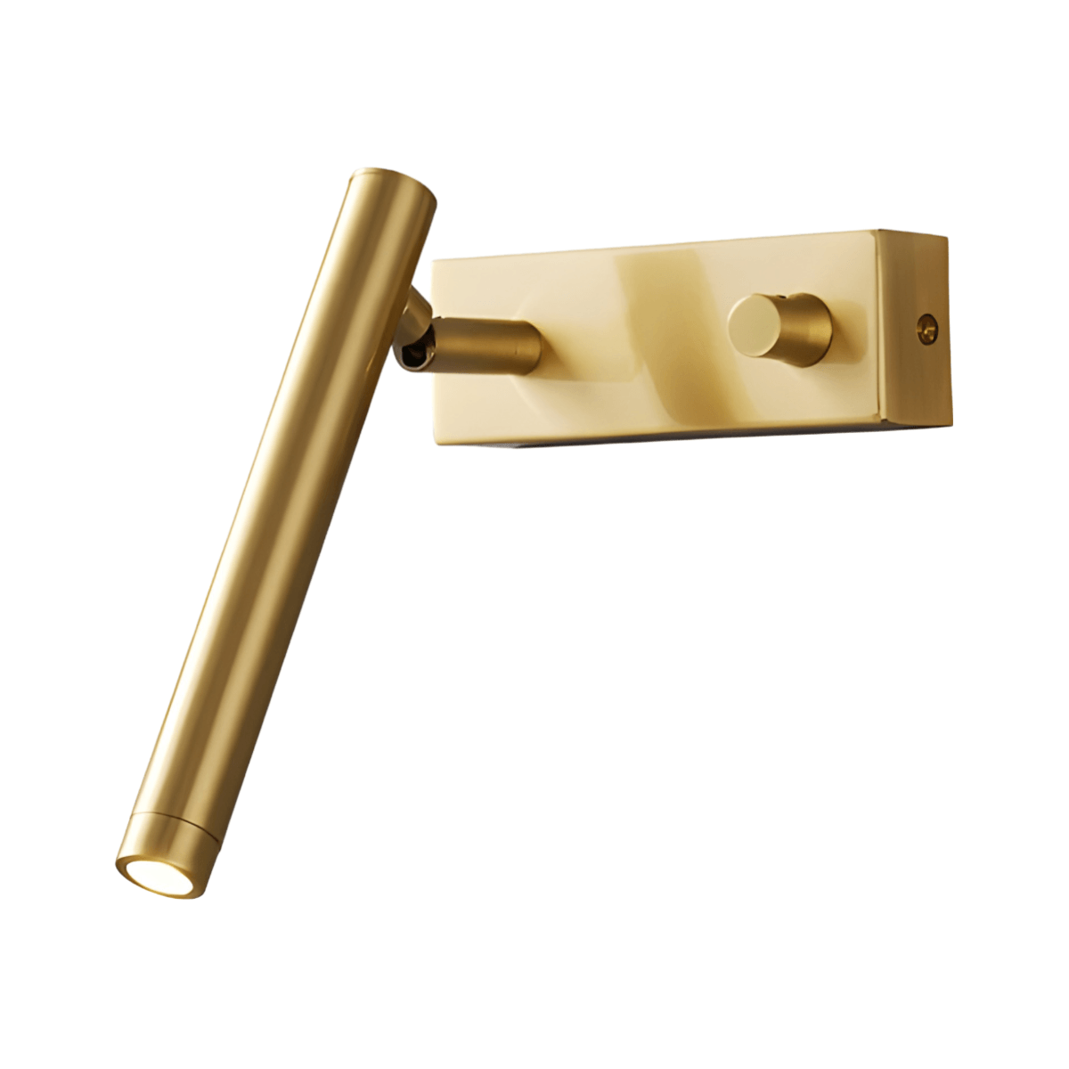 Luminária Arandela Moderna Minimalista Metal Articulada Donni - A / Dourado / Branco Neutro (4000K)