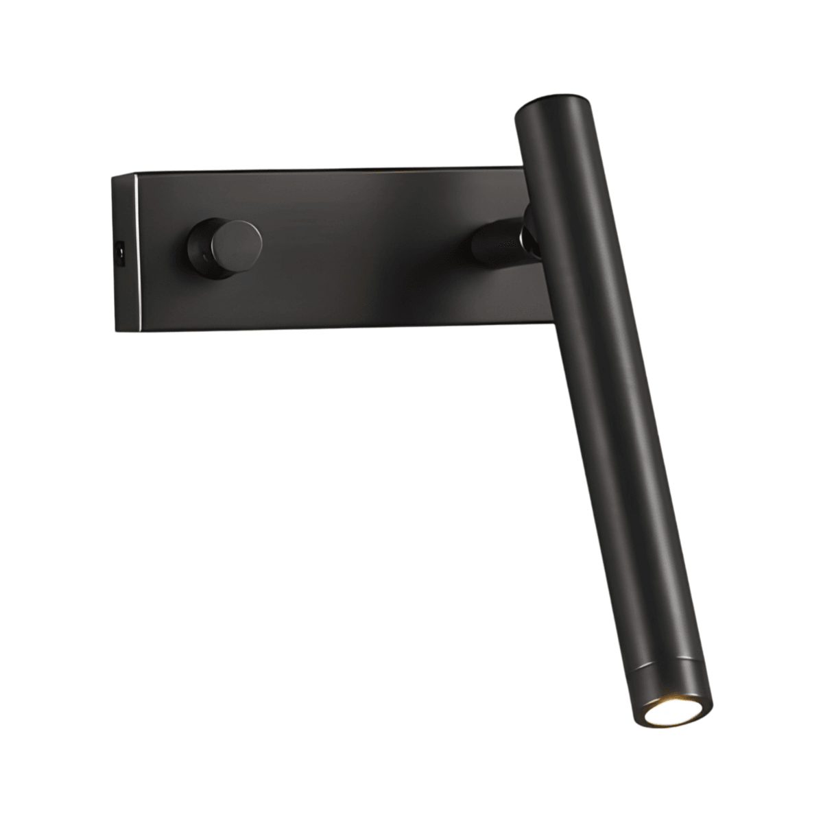 Luminária Arandela Moderna Minimalista Metal Articulada Donni - D / Preto / Branco Neutro (4000K)