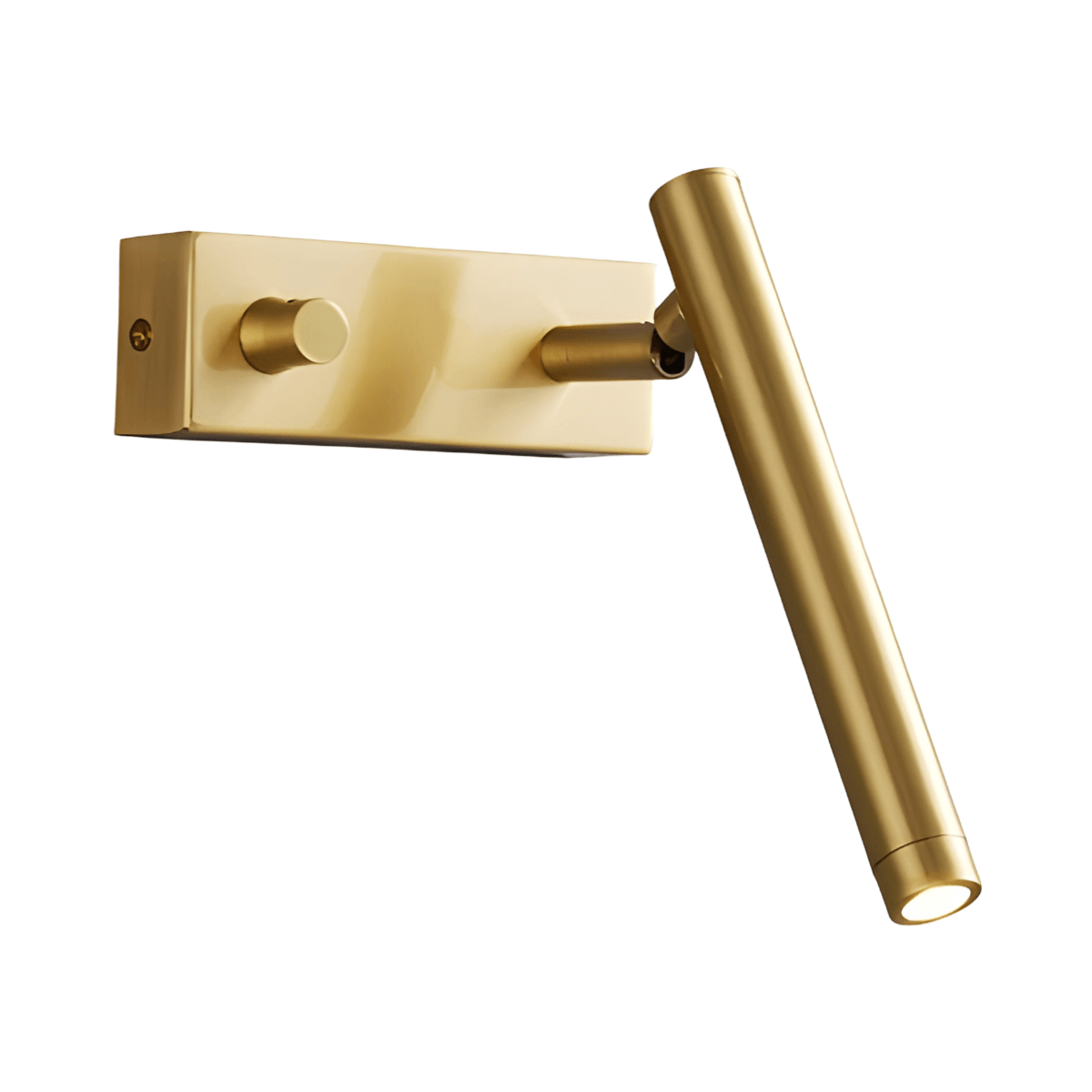 Luminária Arandela Moderna Minimalista Metal Articulada Donni - B / Dourado / Branco Neutro (4000K)