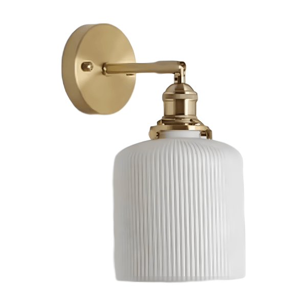 Luminária Arandela Moderna Minimalista Metal Cerâmica Oris - ORNE™ — decor studio