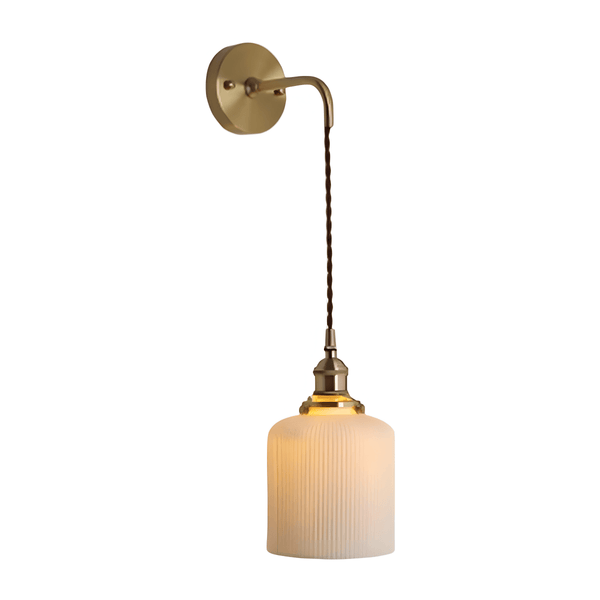 Luminária Arandela Moderna Minimalista Metal Cerâmica Oris - ORNE™ — decor studio