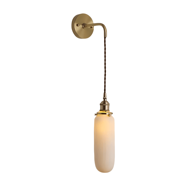 Luminária Arandela Moderna Minimalista Metal Cerâmica Oris - ORNE™ — decor studio
