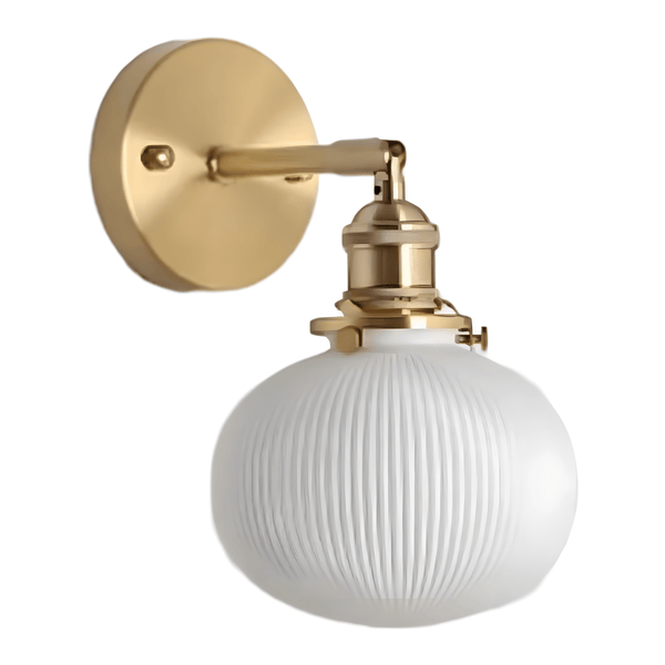 Luminária Arandela Moderna Minimalista Metal Cerâmica Oris - ORNE™ — decor studio