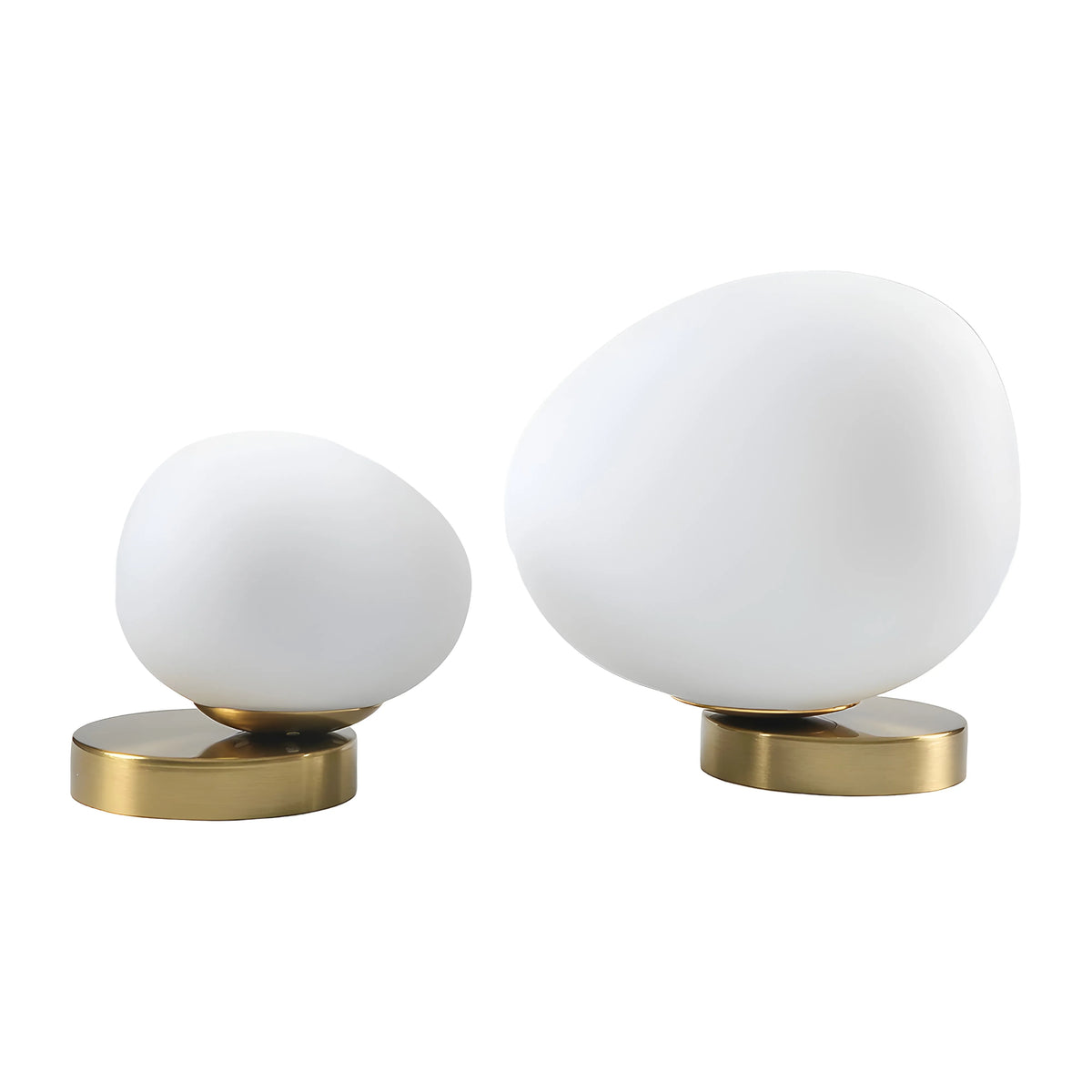 Luminária Arandela Moderna Minimalista Metal Vidro Egg - Ø13cm