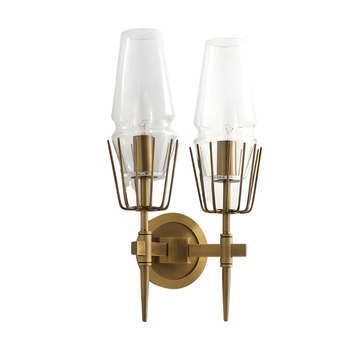 Luminária Arandela Moderna Minimalista Metal Vidro Luxi - ORNE™ — decor studio