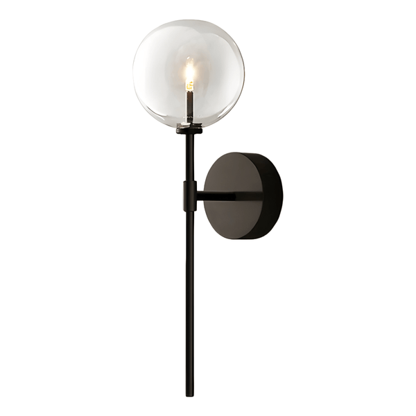 Luminária Arandela Moderna Minimalista Metal Vidro Sia Lux - ORNE™ — decor studio