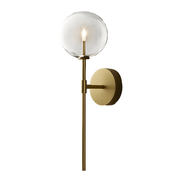Luminária Arandela Moderna Minimalista Metal Vidro Sia Lux - ORNE™ — decor studio