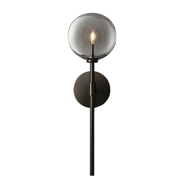 Luminária Arandela Moderna Minimalista Metal Vidro Sia Lux - ORNE™ — decor studio