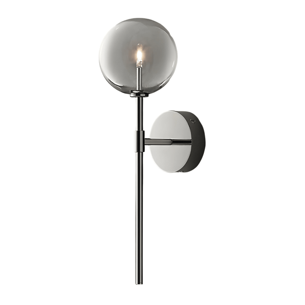 Luminária Arandela Moderna Minimalista Metal Vidro Sia Lux - ORNE™ — decor studio