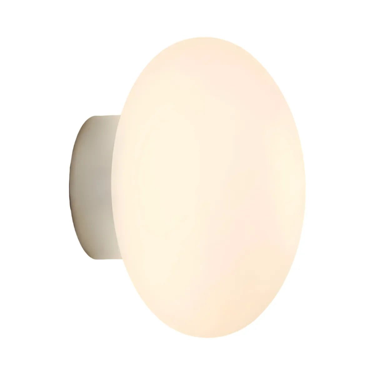 Luminária Arandela Moderna Minimalista Oval Metal Vidro Ravo - ORNE™ — decor studio