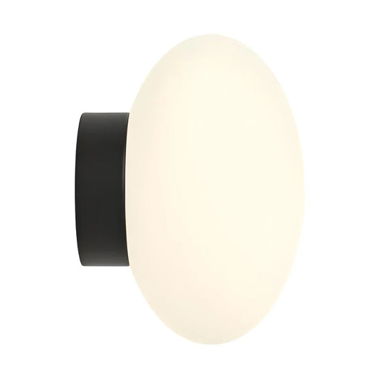 Luminária Arandela Moderna Minimalista Oval Metal Vidro Ravo - ORNE™ — decor studio