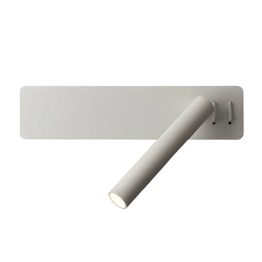 Luminária Arandela Moderna Minimalista Spot Direcionável LED Handle - Branco / Branco Quente (3000K)