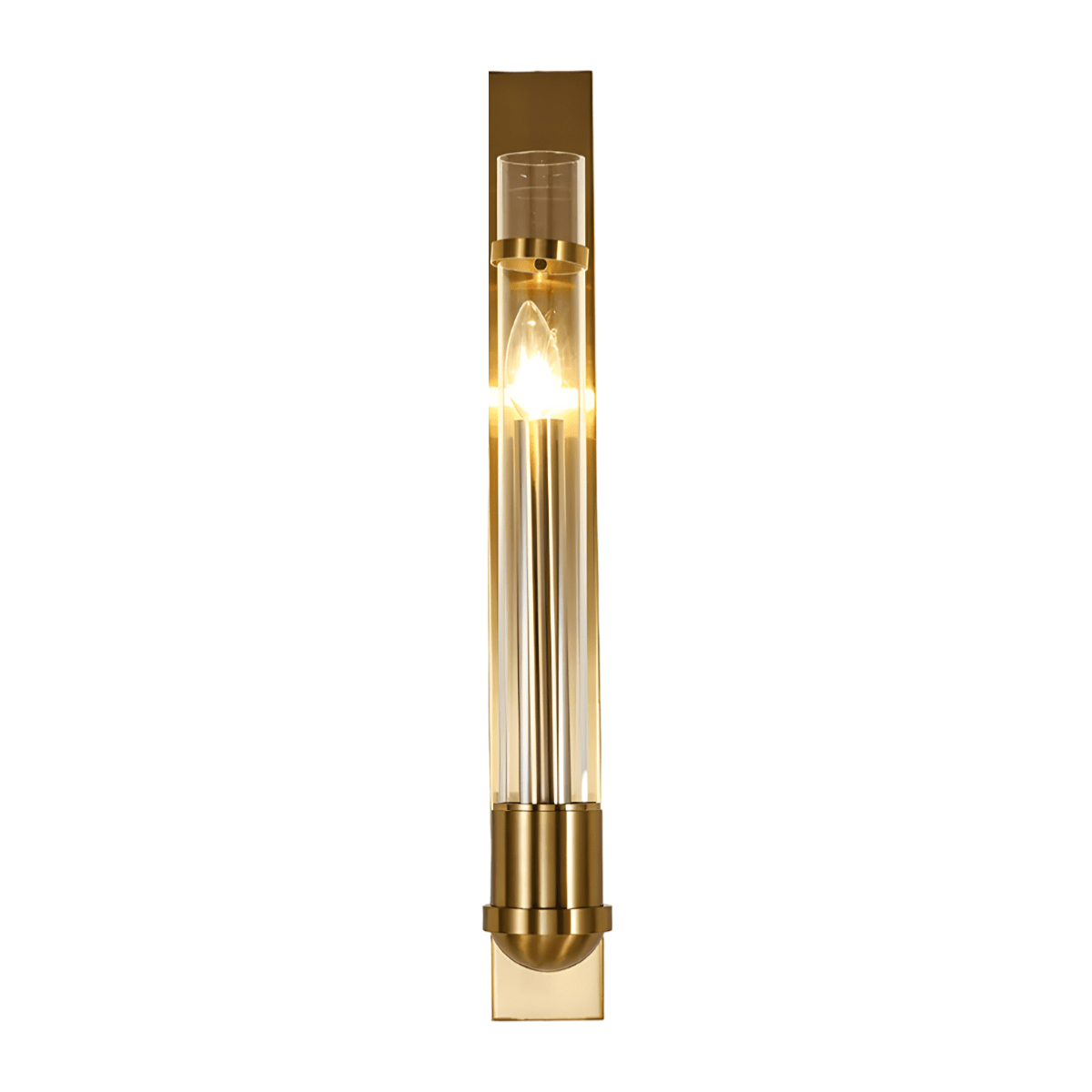 Luminária Arandela Moderna Minimalista Vidro Metal Fronke - ORNE™ — decor studio