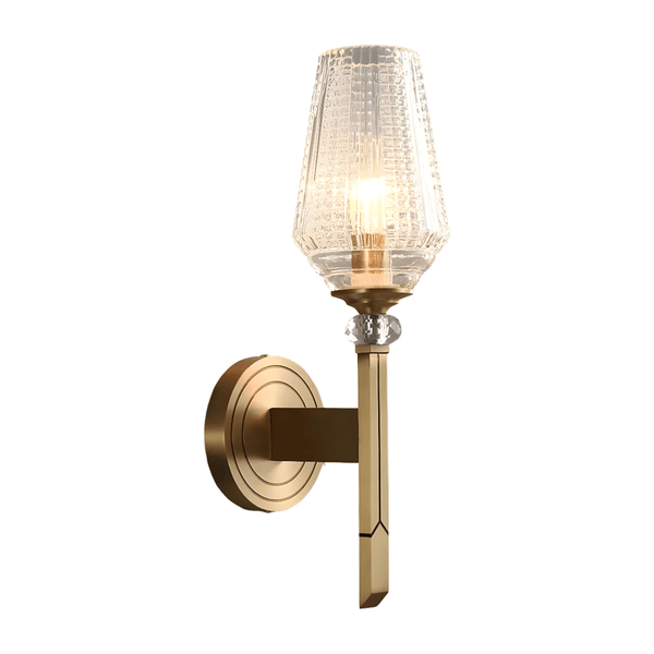 Luminária Arandela Moderna Minimalista Vidro Metal Haviera - ORNE™ — decor studio